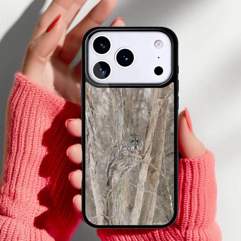 Камуфляжный чехол-сова для iPhone 17 16 15 14 13 Pro Max Задняя крышка для 12 11 Pro Coque