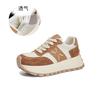 Leather Forrest Gump Shoes Women's 2025 Spring New Platform Sports Shoes Casual Versatile Dad Shoes Women's Fashion