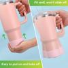 Non-Slip Cup Sleeve for 30/40oz Tumbler Water Bottle Silicone Boot Bottom Sleeve Cover Cup Protective Sleeve Accessories