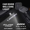 HD LED для Outlander Pajero ASX Lancer EX Eclipse Cross Логотип Подсветка двери автомобиля HD Проектор Приветственная лампа