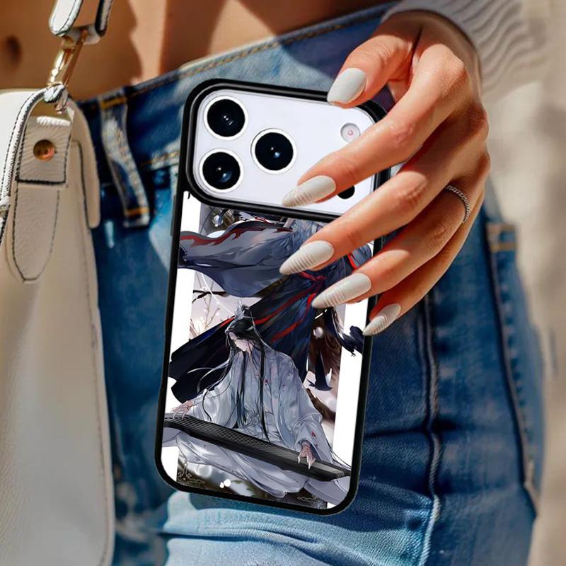 Чехол для телефона аниме Мо Дао Цзу Ши Для iPhone 17 Air 14 15 13 12 Max Чехол Для Apple 14 15 16 16e 11 Pro Max Plus Coque