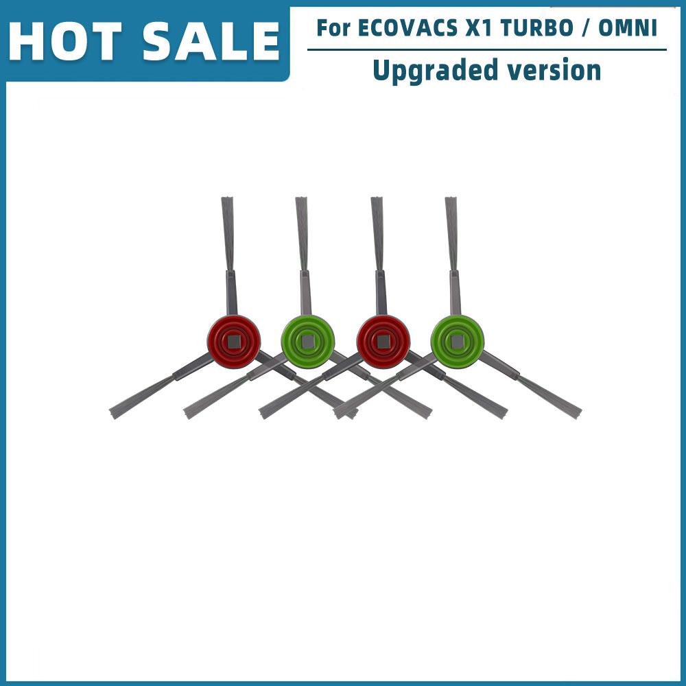 For ECOVACS X1 TURBO / OMNI Spare Parts Accessories Main Side Brush Hepa Filter Rag Mop Stand Dust Bag Dust Box Brush Cover