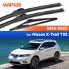 Для Nissan X-Trail T32 2014- 2015 2016 2017 Дворники Передние и Задние Щетки Дворников Стеклоочистители Лобового Стекла Оконные Щетки 26"+17"+12"
