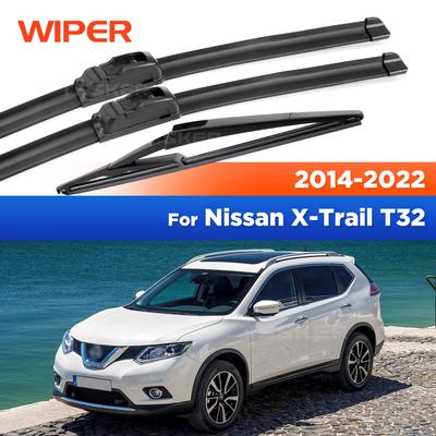 Для Nissan X-Trail T32 2014- 2015 2016 2017 Дворники Передние и Задние Щетки Дворников Стеклоочистители Лобового Стекла Оконные Щетки 26"+17"+12"