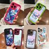 N116 Merry Christmas Happy New Year Art Soft Angel Eyes Phone Cases for iPhone 16 15 14 13 11 Pro Max 8 7 6s Plus 12 Mini XR XS Max Shockproof Cover