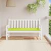 VidaXL Garden Bench Cushion Shiny Green 150x50x7cm Oxford Fabric 314967