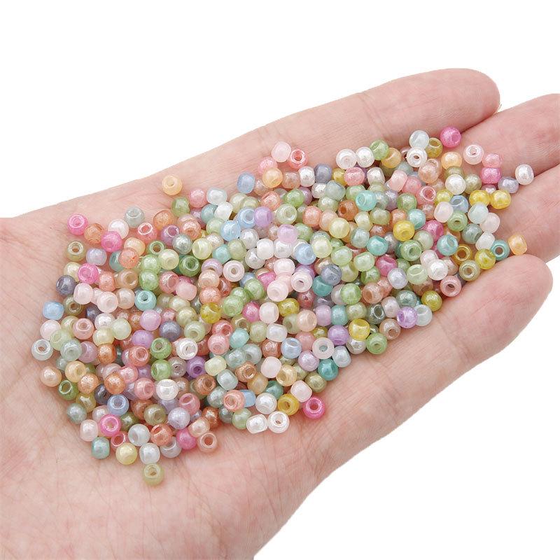 Бусины из кремового миллениума из искусственного нефрита ручной работы для изготовления браслетов, ожерелий, заколок для волос и кисточек