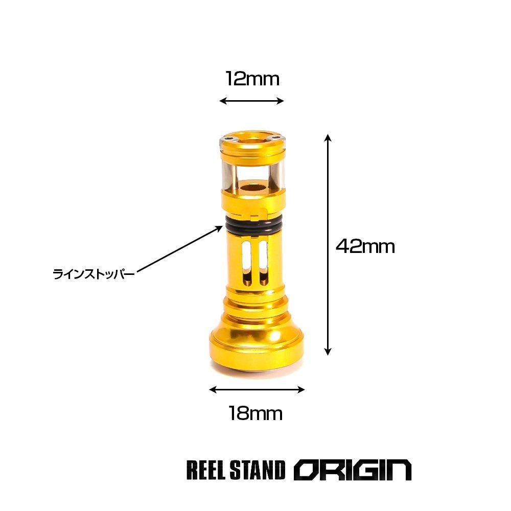 Стойка для катушки Daiwa Dress Оригинальная Золотая Вер.3 Рыбалка Спиннинг Дисплей Алюминиевая