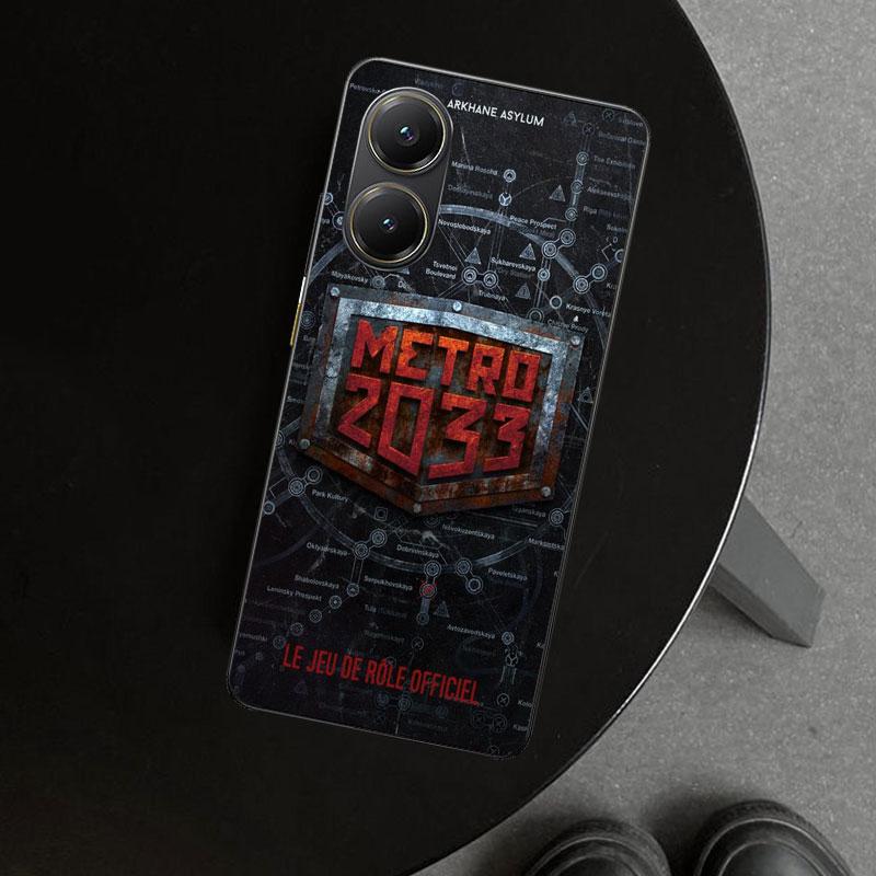 Чехол для телефона Metro 2033 для Xiaomi Poco X6 X5 X7 Pro F7 Ultra Redmi 15C 15 13C 13 12C 12 10C 10 10A 9C 9A 9T 9 Coque Poco X6