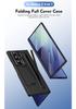 Чехол для телефона Samsung Galaxy Z Fold 7 со слотом для стилуса и креплением для шарнира