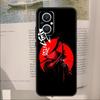 Red Sun Japanese Anime Cover For OPPO Reno 14 13 12 11 10 Pro 12F 12 11F 13F 14F 7 8 Lite OPPO Find X6 X5 X8 Pro Case
