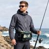 Камуфляжная поясная сумка для рыболовных снастей, Водонепроницаемый органайзер для рыболовных аксессуаров, Сумка-пояс, Наружная сумка-кошелек на молнии для рыболовных снастей с несколькими карманами