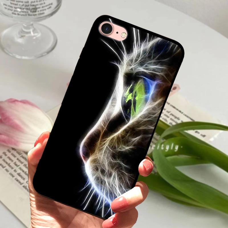 Чехол для iPhone 6S 6 Силиконовый Мягкий Задний Чехол для Телефона Для iPhone 7 7Plus 6 6S Plus Силиконовые Чехлы Для iPhone 8 8 Plus Fundas Бампер