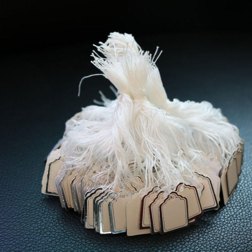 Пустая карточка Бумага Розничные товары Бирки для подвешивания Бижутерия Бирки для подвешивания Инструмент для демонстрации Ценники для ювелирных изделий