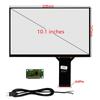 10.1/11.6/13.3/14/15.6 Inch Universal DIY Multi-touch Capacitive Digitizer Touch Screen Panel Glass With USB Driver Board Converter