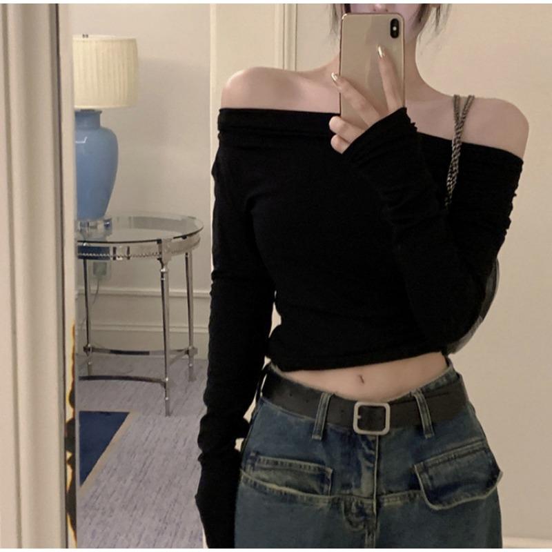 Футболка с длинным рукавом для женщин