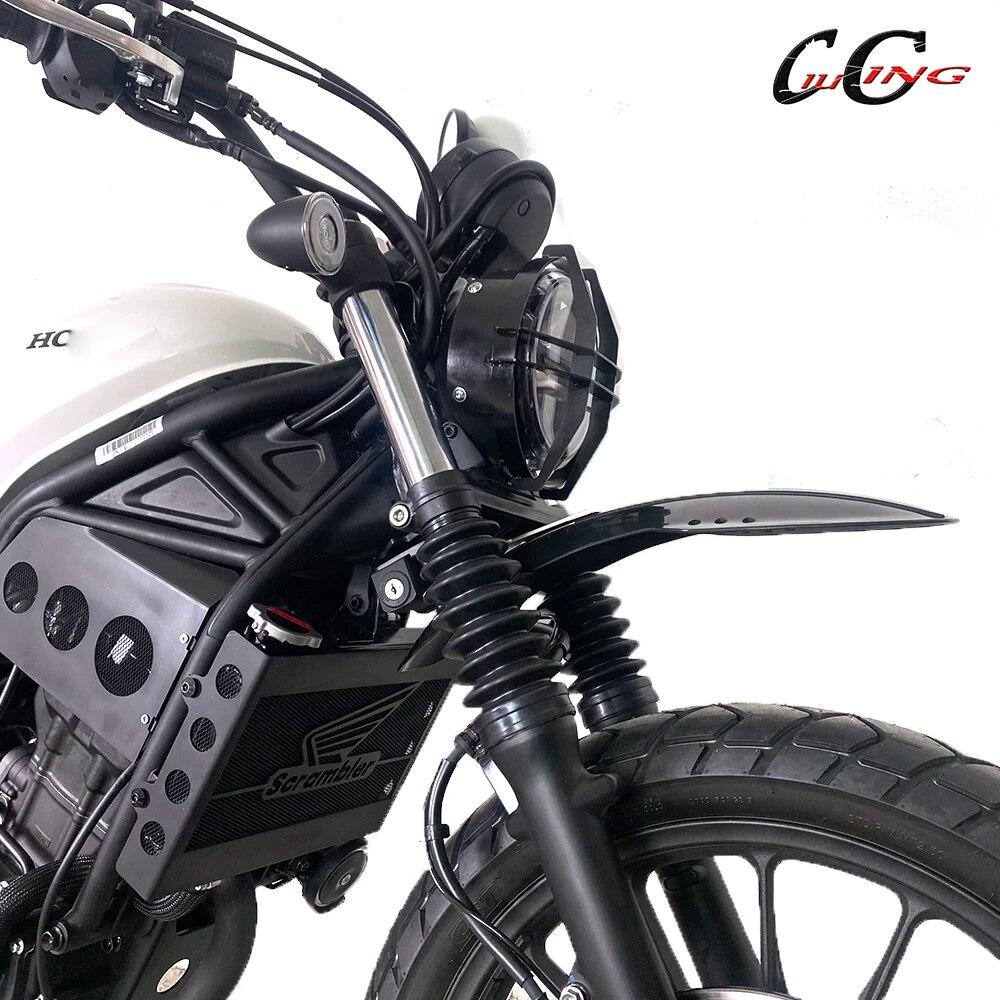 Для Honda CL250 CL300 CL500 2023, новое переднее крыло мотоцикла, высокое крыло cl 250 cl 500 2023 2024, крыло в стиле альпинизма