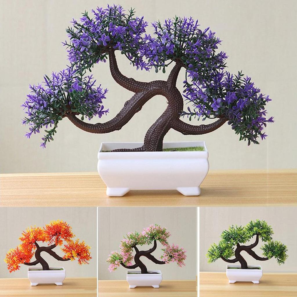 Искусственные цветочные горшки, не требующие особого ухода, подходят для любых декоративных нужд