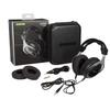 SHURE Premium Studio Headphones Black Sealed Wired Cable Detachable Music Production Monitoring Monitor Studio Professional Specification Sound