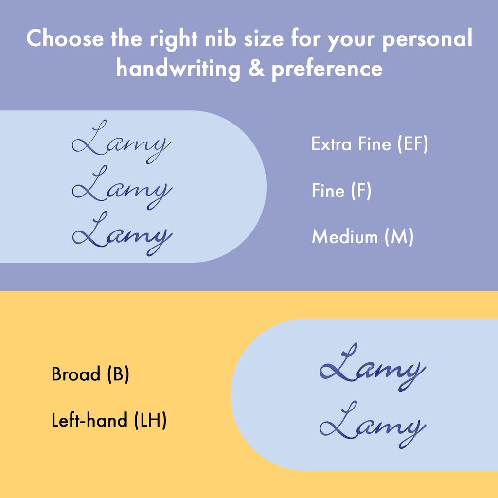 LAMY Safari Sunset Medium Fountain Pen with Ergonomic Grip and Polished Steel Nib Ideal for All Writing and Calligraphy Includes LAMY T10 Blue