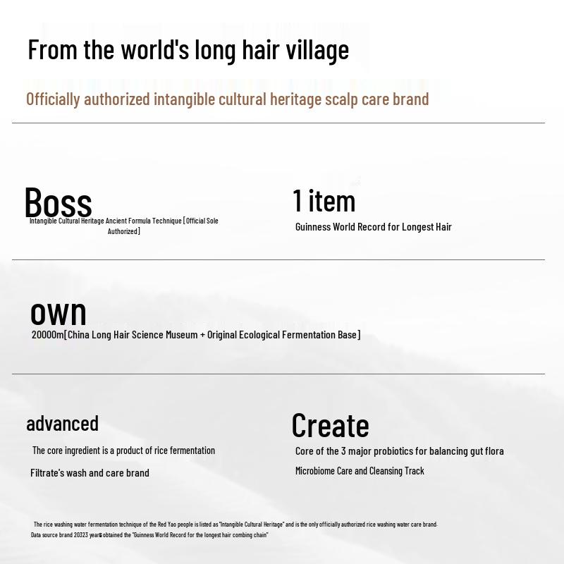 Changfa Xiaozhai Women's Rice Water Shampoo