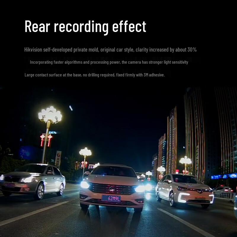 HIKVISION N6Pro 4K Двойная запись Стриминг Зеркало заднего вида Видеорегистратор