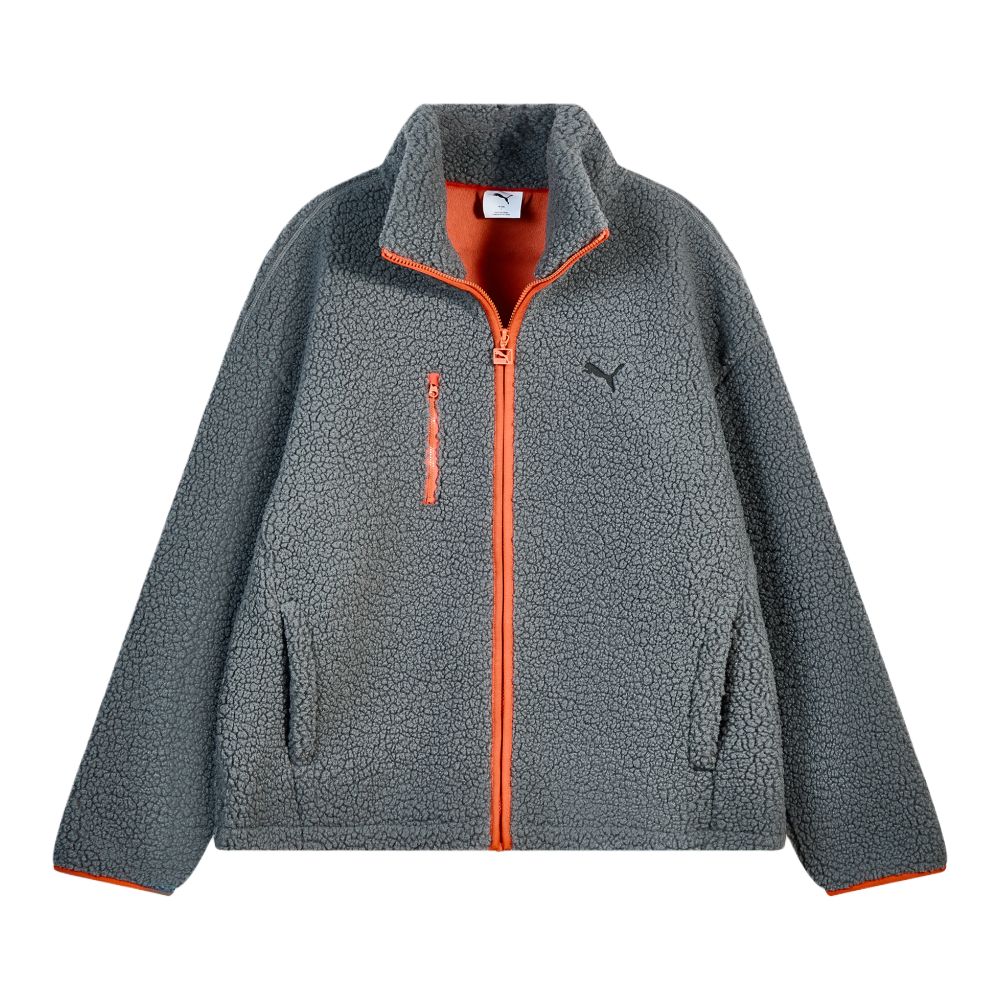 Мужское пальто PUMA FW25 SHERPA FZ С ощущением вельвета Пальто мужское