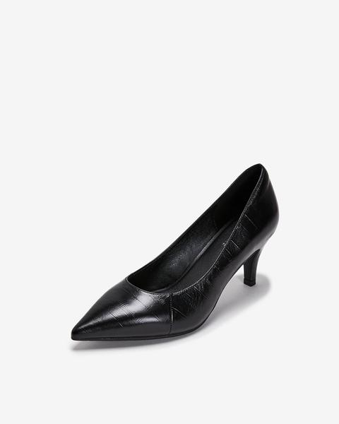 ESquire Women S Eel Print Stiletto pumpS Black