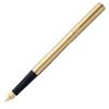 Ручка перьевая Sheaffer Brushed Gold Fountain Fine Официально импортированная AGIO459PN-F Ручка двойного назначения, Перо,