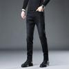 Мужские джинсы Весенние и осенние брюки Корейские узкие прямые эластичные брюки