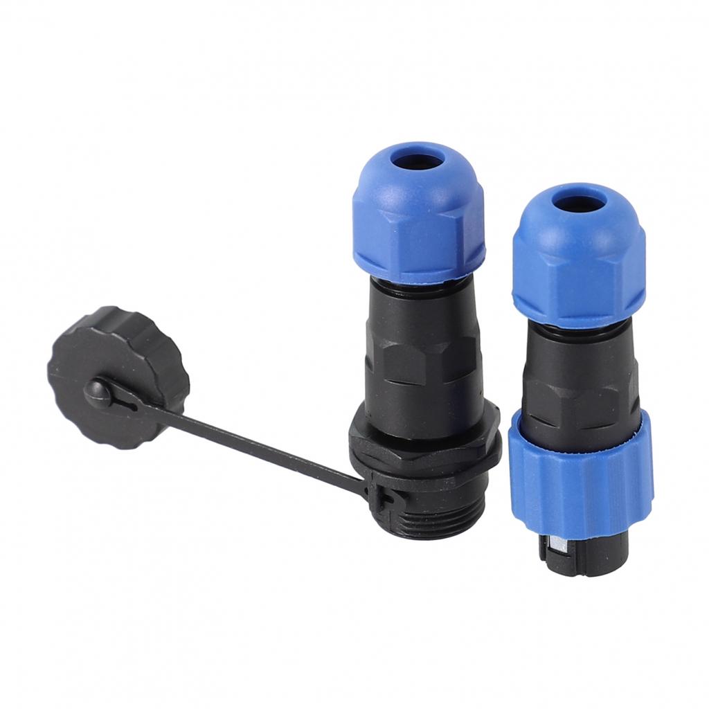 Professional IP68 Waterproof Aviation Connector SD13 Male Female Butt Joint