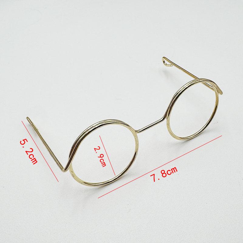 Мини-очки-щенок OB11 Twist Stick: Аксессуары для DIY-витрин со стальным проволочным каркасом (3-4-5 см)