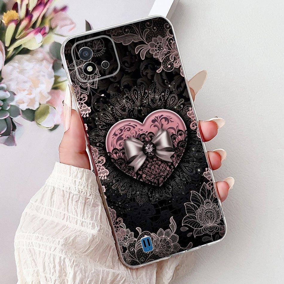For Realme C11 (2021) RMX3231 Fashion Cool Pattern Phone Case For Realme C11 2021 Soft Silicone TPU Cases