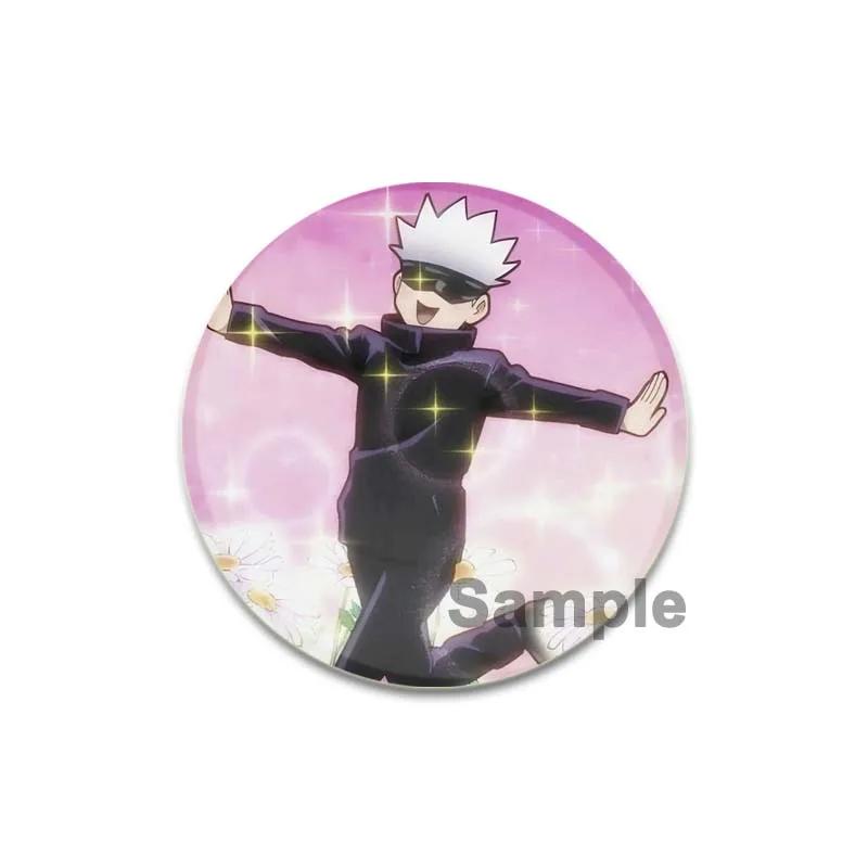 32/44/58mm Cute Anime Style Jujutsu Kaisen Brooch Satoru Gojou Cosplay Comic Button Pins Clothes Backpacks Cartoon Badge Jewelry Accessorie