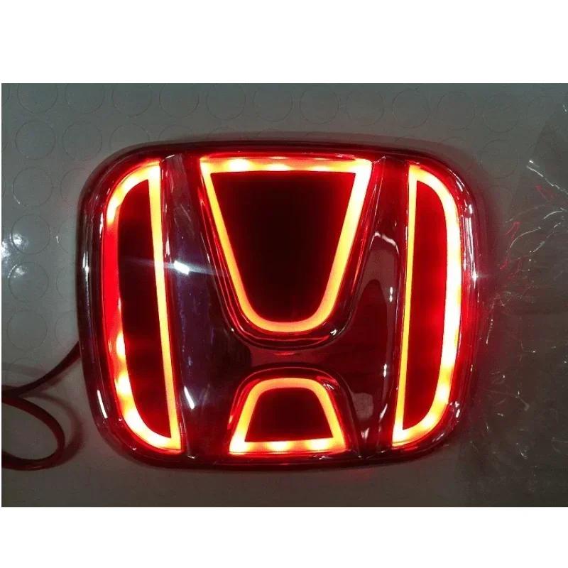 CFXCS1 5D Car Rear LED Emblem Light Badge Sticker for Honda Logo Fit Civic Accord Odyssey Pilot CRV XRV City Auto Decals Accessories AA