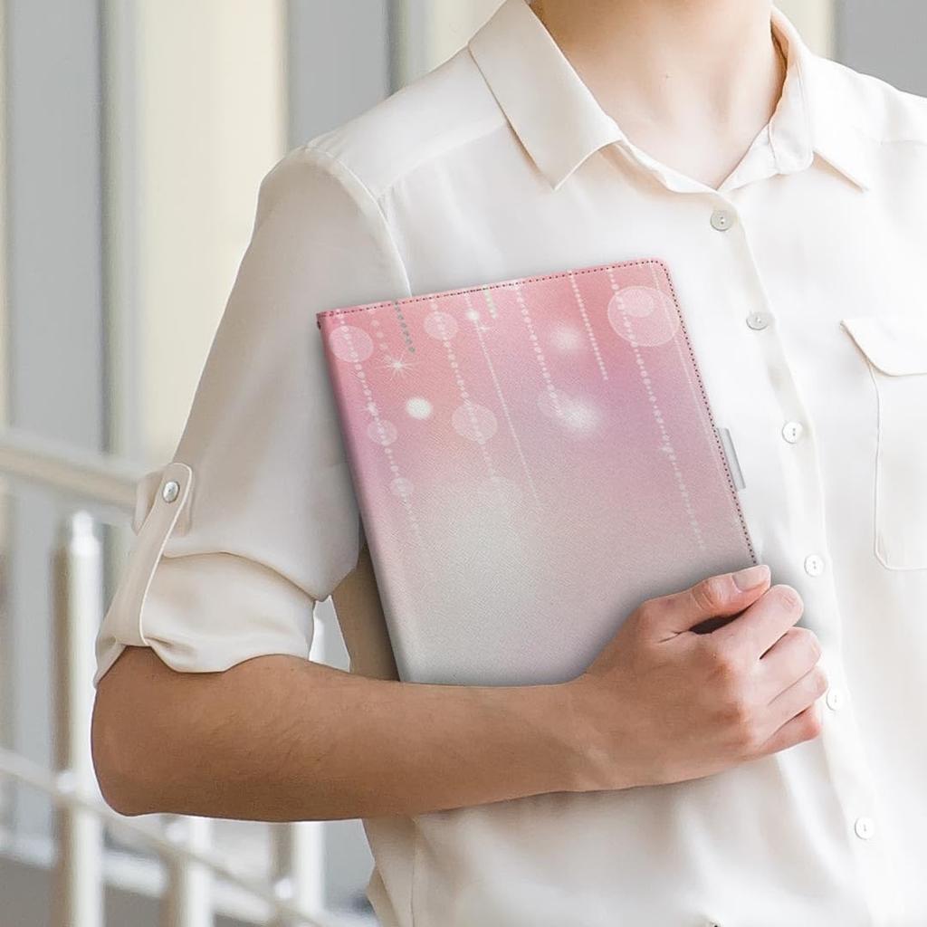 Igcase Fire HD 8 Released In Dedicated Notebook Direct Pasting Glitter 005661 (8th Generation, 2018) Case, Type, Cover, Type, Pink,