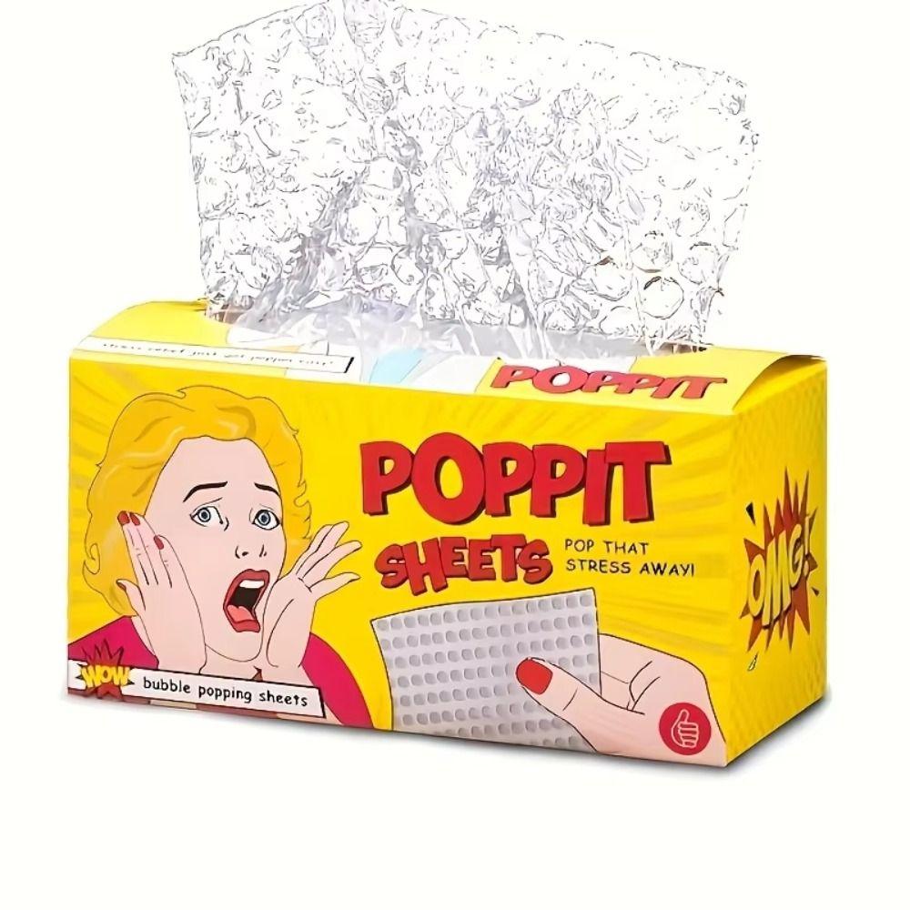 Bubble Paper Film Mini Bubble Wrap Transparent Circular Bubble Bubble Pumping Paper Press Pinch Burst Poppit Stress Sheets
