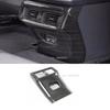 For Toyota RAV4 RAV 4 XA50      ABS Black Wiredrawing Accessories Car Gear Shift Panel Frame Cover Trim