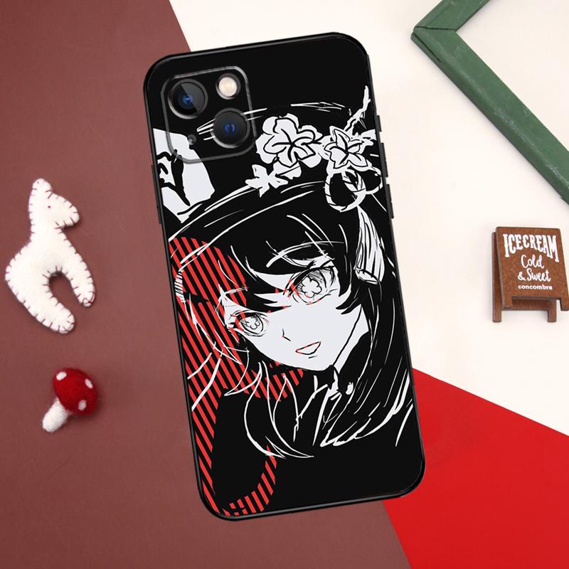 Чехол Genshin Impact Hu Tao для iPhone 13 12 14 15 Pro Max Mini 7 8 Plus SE 2020 X XS MAX XR 11 14 15 Pro Max
