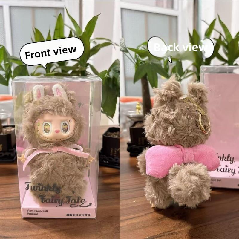 Pink Butterfly Change Baby Plush Toy Doll Pendant Labu Cloth High Version Figure Tide Play Gift