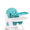 Chaise haute évolutive pliable et ajustable avec table à manger pour enfants - charge 15KG - Vert