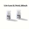10 Mini Milk Bottle Resin Ornaments - 3D DIY Craft Accessories for Phone Cases, Jewelry Making, Keychains, Scrapbooking - Durabl