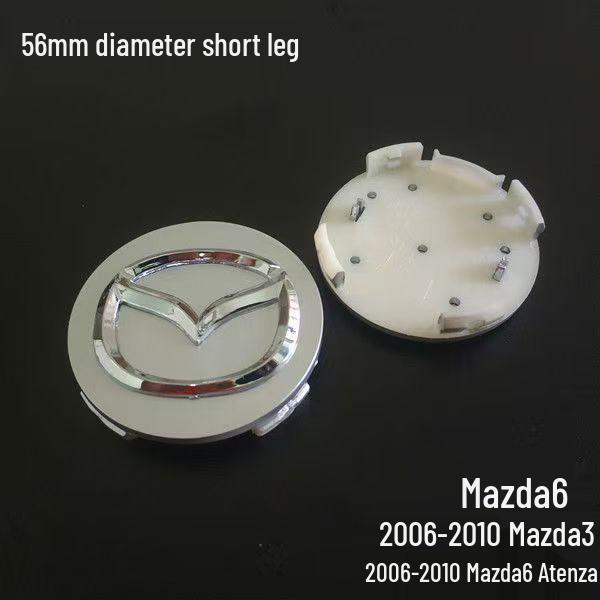Mazda Wheel Hub Cap Center Cover for Mazda 323, Mazda 2, Mazda 3, Mazda 6, and Ruiyi Xingcheng.