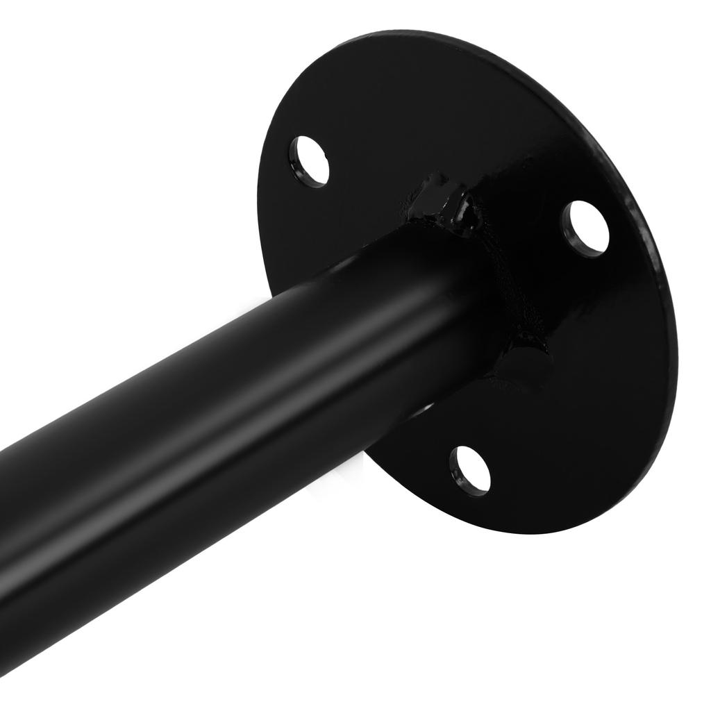 Черный круглый кофейный столик, настенный барный стол, пабный стол с круглой столешницей, железо для баров, домашних кухонь, столовых, офисов