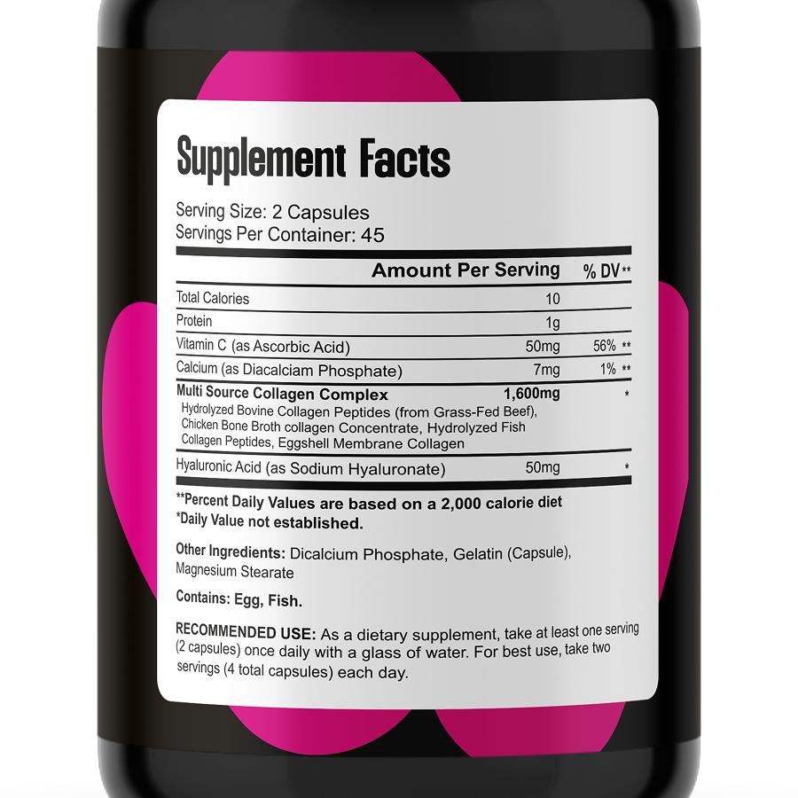 Collagen Multi Complex 1600mg / Коллаген Мульти комплекс 1600мг, 90 capsules