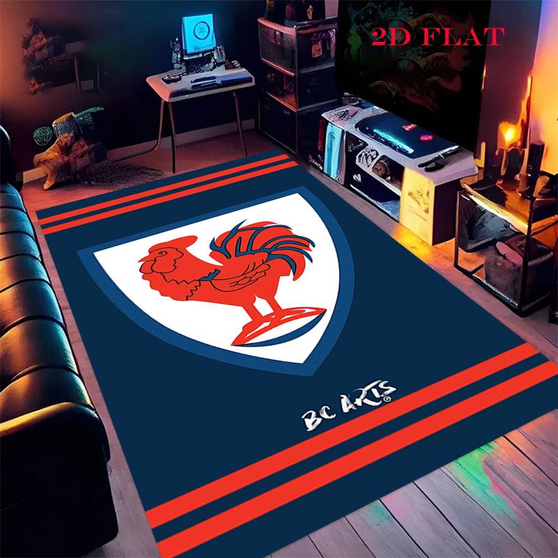 Sydney Roosters Champions Carpet Rug for Living Room Bedroom Home Sofa Decoration,Kids play Nonslip Floor Mat