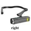 Outdoor Camping New Headlamp Bright Super Bright Ultra Light Ear Strap Waterproof Camping Hiking Fishing W/h Cable