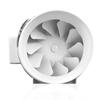 4 Inch Extractor Fan Low Noise Inline Duct Hydroponic Air Blower Exhaust Fan for Home Bathroom Grow Room Ventilation Vent