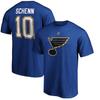 Supports NHL Blues ice hockey jersey T-shirt, American sports loose fit, plus-size quick-dry T-shirt, short sleeve