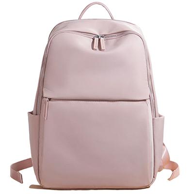 Рюкзак деловой дюймов A4 PC Pocket легкий PC дорожный водоотталкивающий 16 дюймов черный [unimamy] женский 15.6 (Розовый, Л)